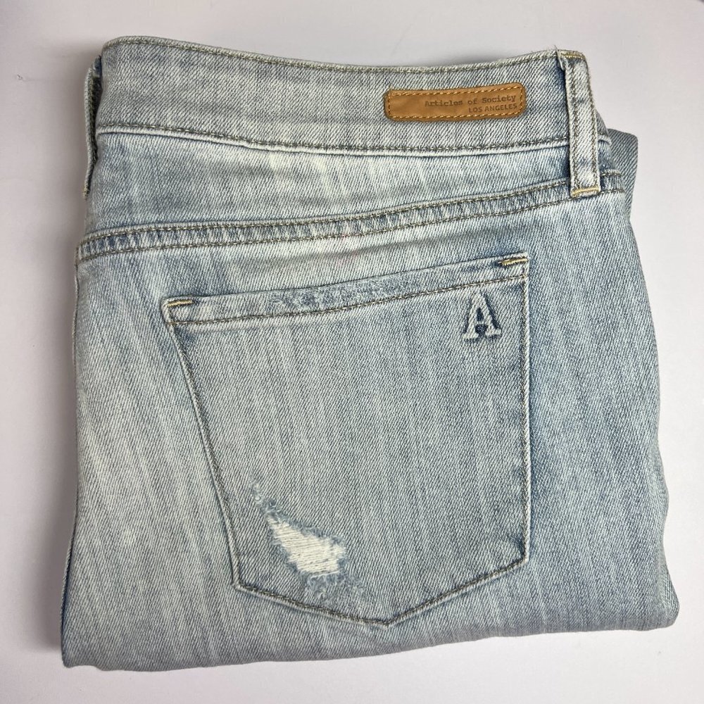 Articles of Society Light Wash Stretch Jeans Women's Size 29
